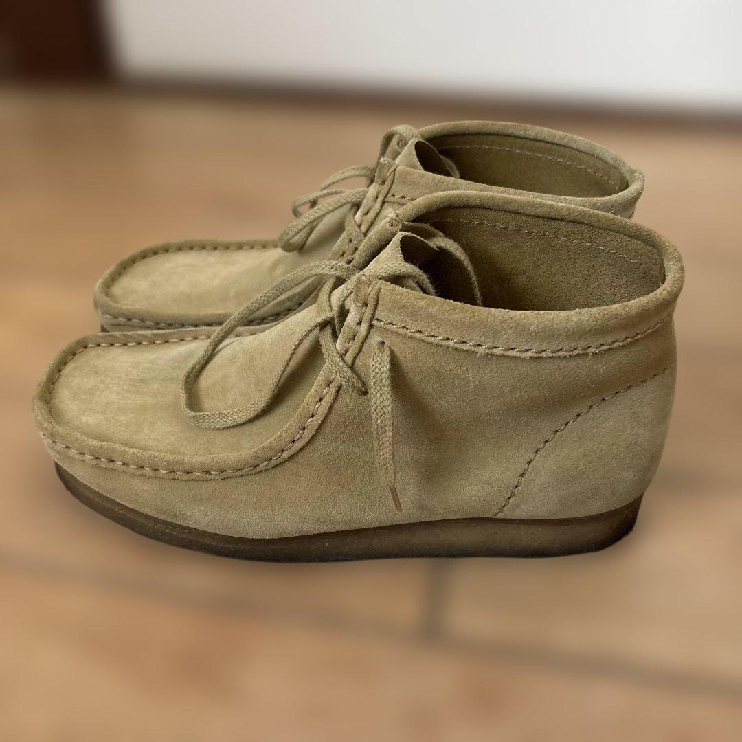 Clarks Originals ベージュ モカシン　ブーツ　ワラビー