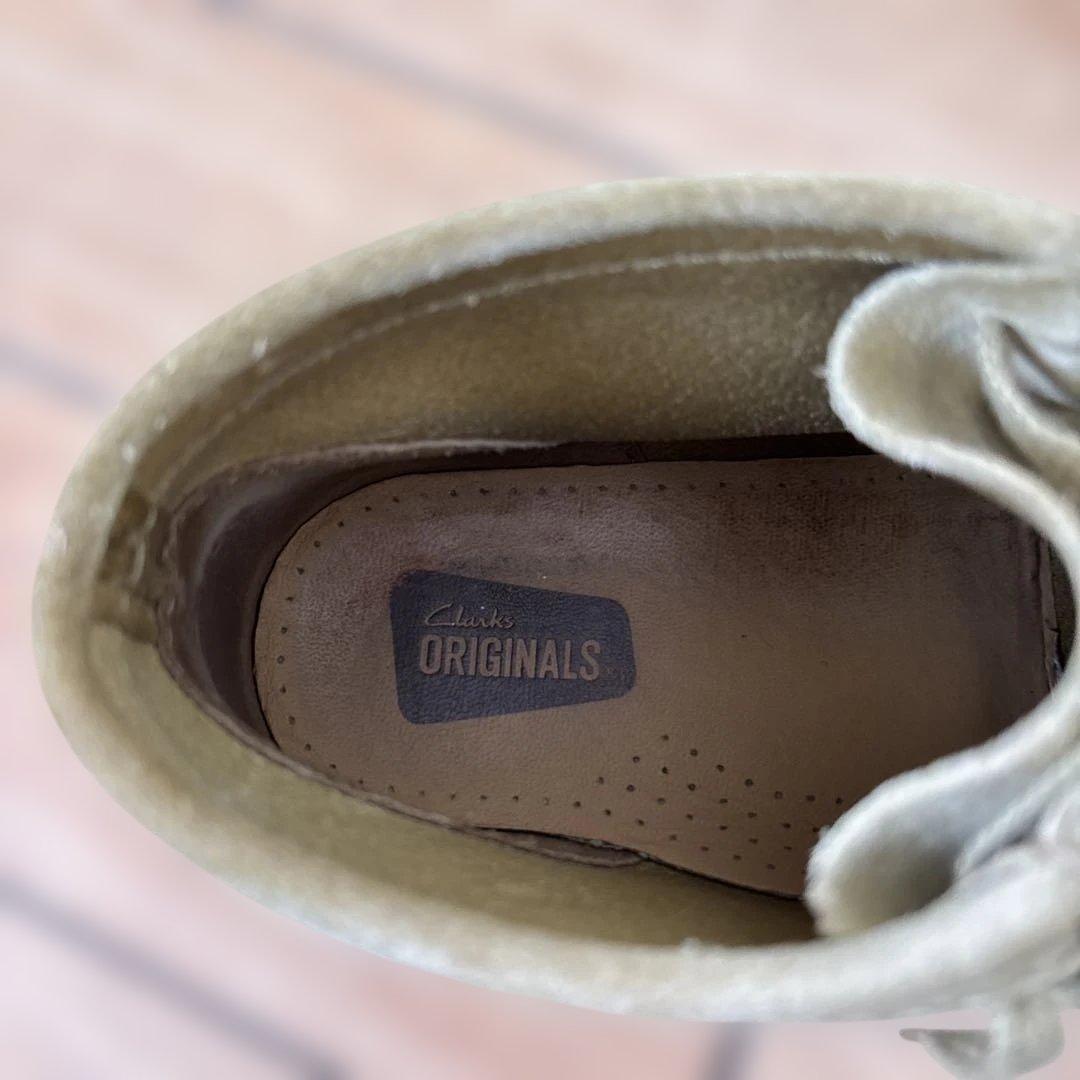 Clarks Originals ベージュ モカシン　ブーツ　ワラビー