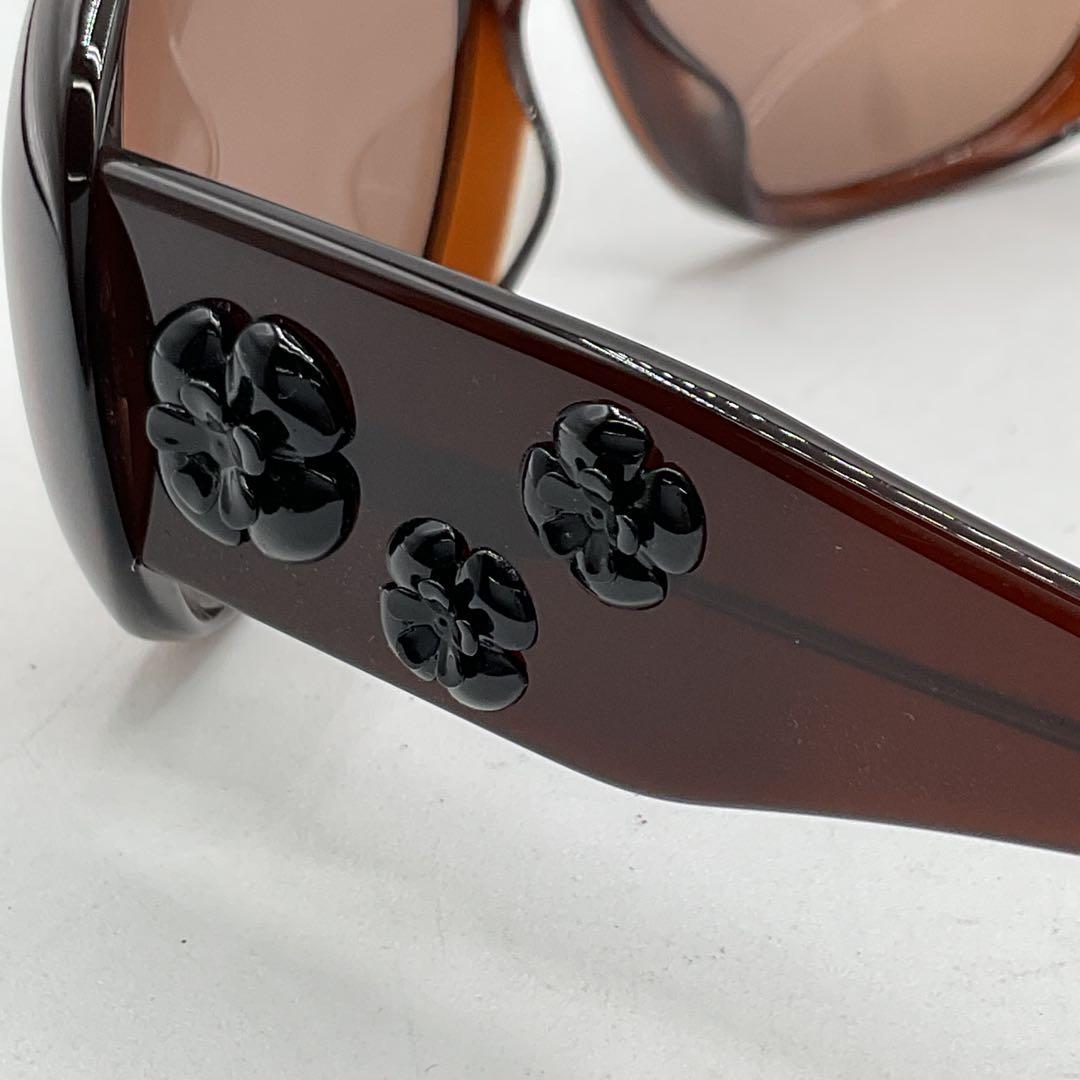 CHANEL シャネル ブラウンレンズ フラワーモチーフ サングラス