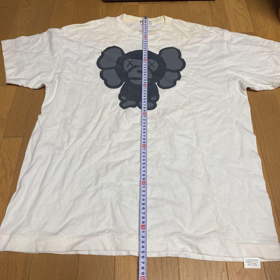 エイプ KAWS Tシャツ　マイロ　カウズ　XL アベイシングエイプ　半袖