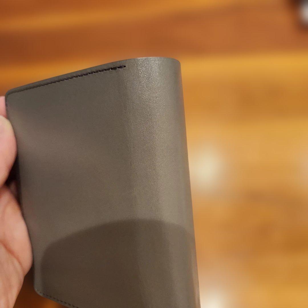 MARGARET HOWELL idea グレー 二つ折り財布