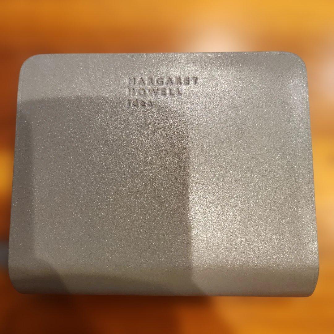 MARGARET HOWELL idea グレー 二つ折り財布