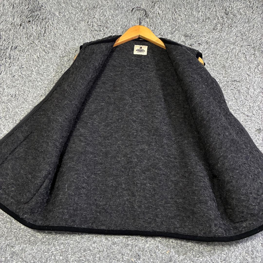【美品】COLD BREAKER ウールボア ノーカラージップベスト Sサイズ