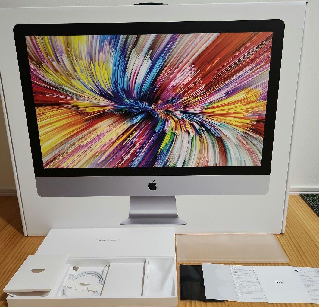 iMac27インチ2019 5K,1TB Fusion/24GB（箱あり）