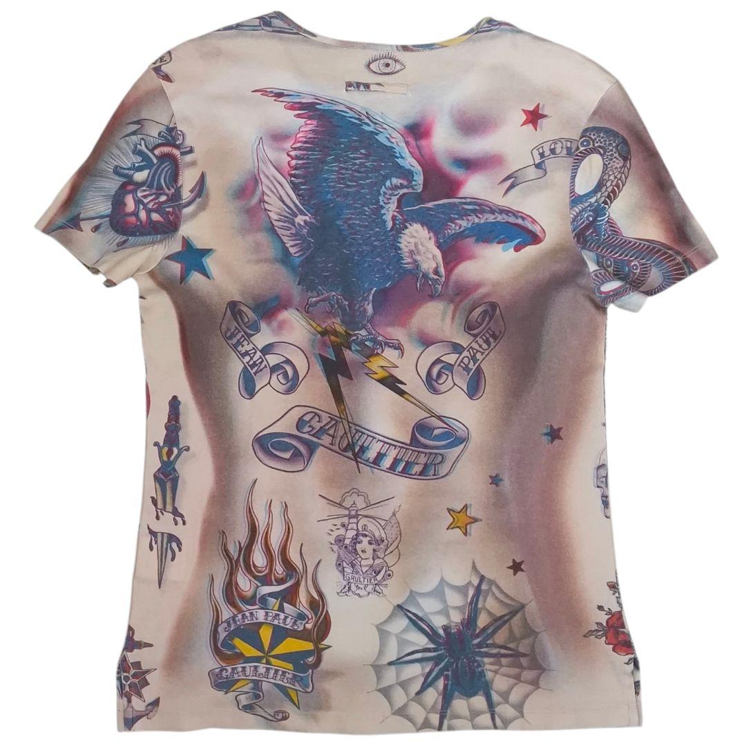ジャン ポール ゴルチエ ムッシュー 半袖 Tシャツ タトゥー Sサイズ