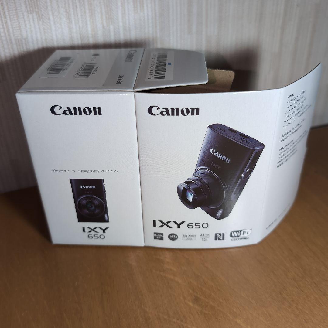 Canon IXY650黒 コンデジ+ブロア、SDカード、ケース、乾燥剤セット