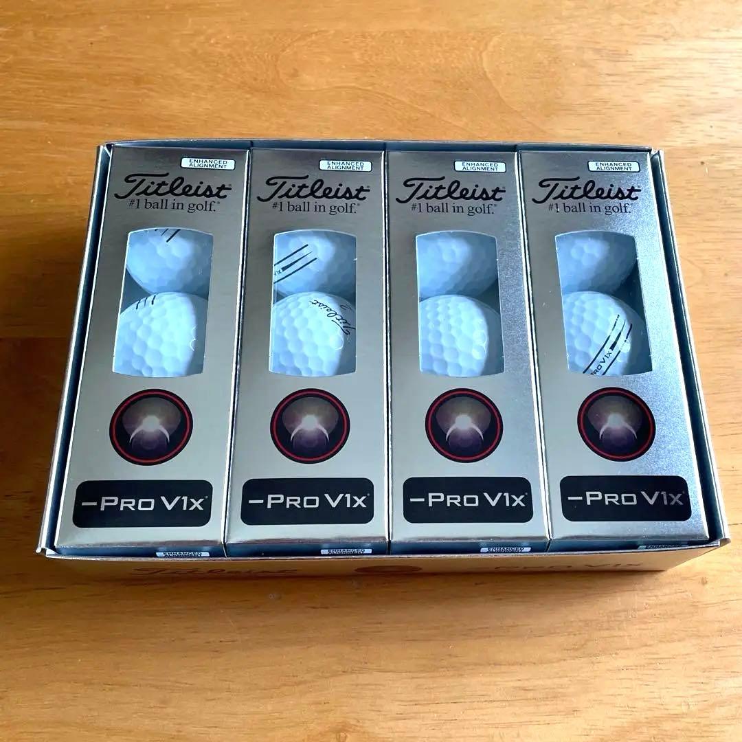Titleist Pro V1x ゴルフボール 12個入り