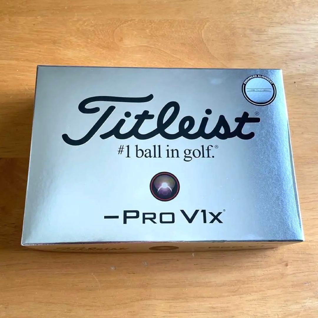 Titleist Pro V1x ゴルフボール 12個入り