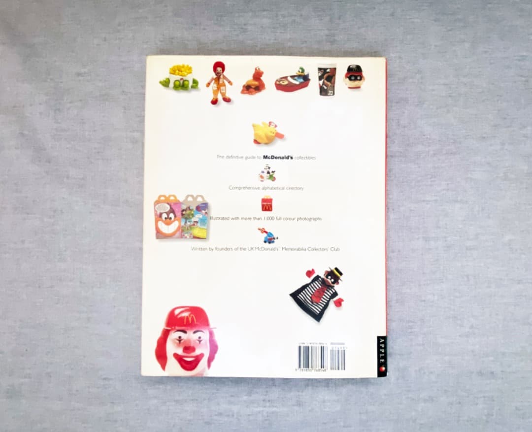 レア美品 McDonald's マクドナルド ミールトイコレクションガイド 洋書