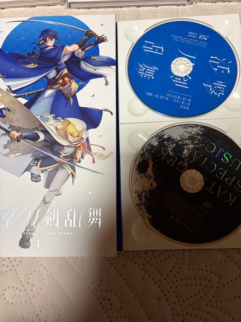 Blu-ray 完全生産限定版　活劇 刀剣乱舞 1～6 全巻セット