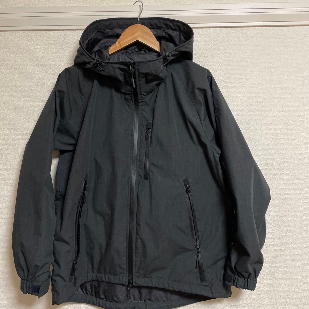 NANGA×GrandPARK シェルブルゾン　チャコールグレー　タキビヒノック