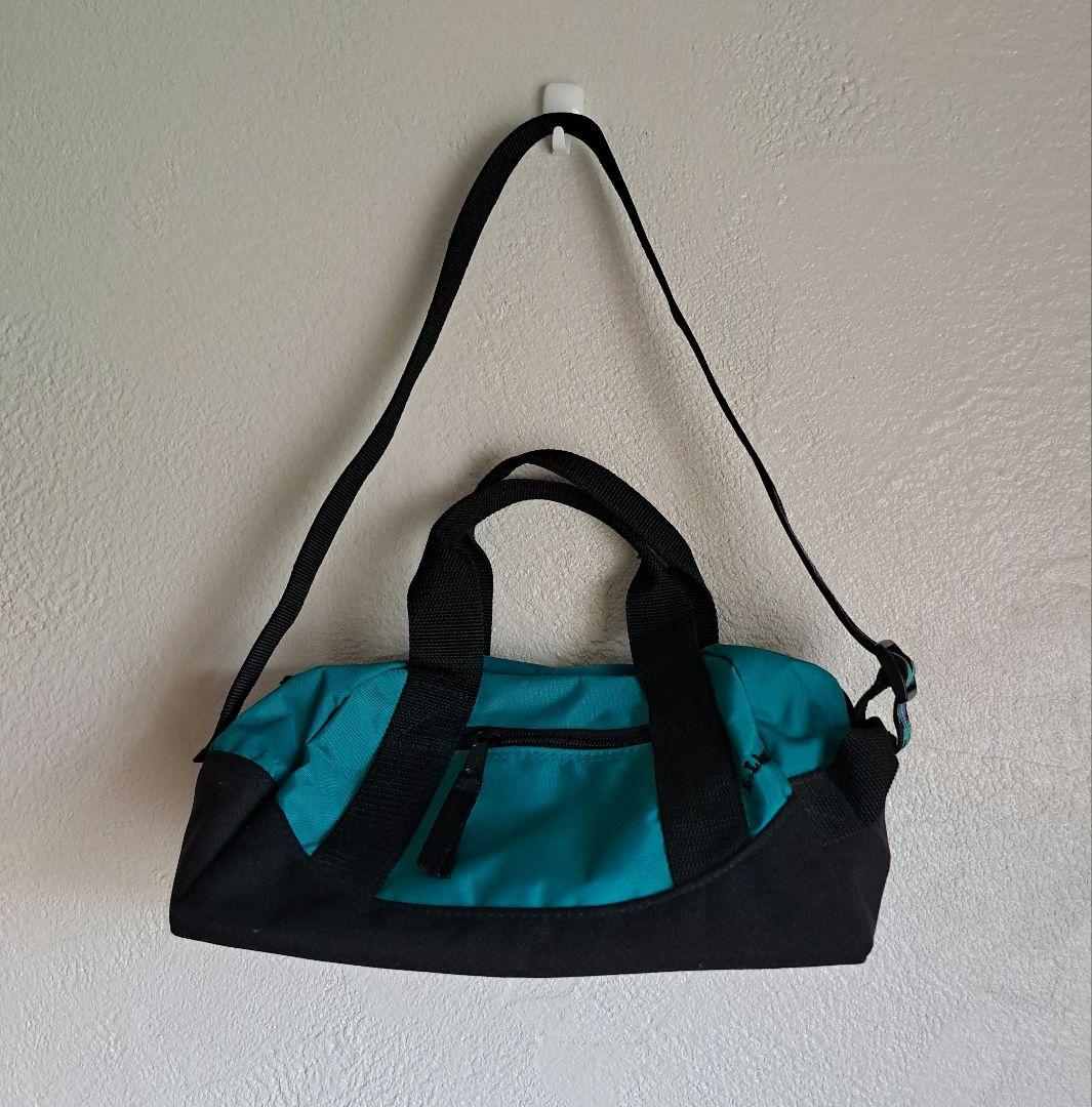 【極美品、希少】L.L.Bean エルエルビーン　ドラムバッグ　ヤモリ柄　90s