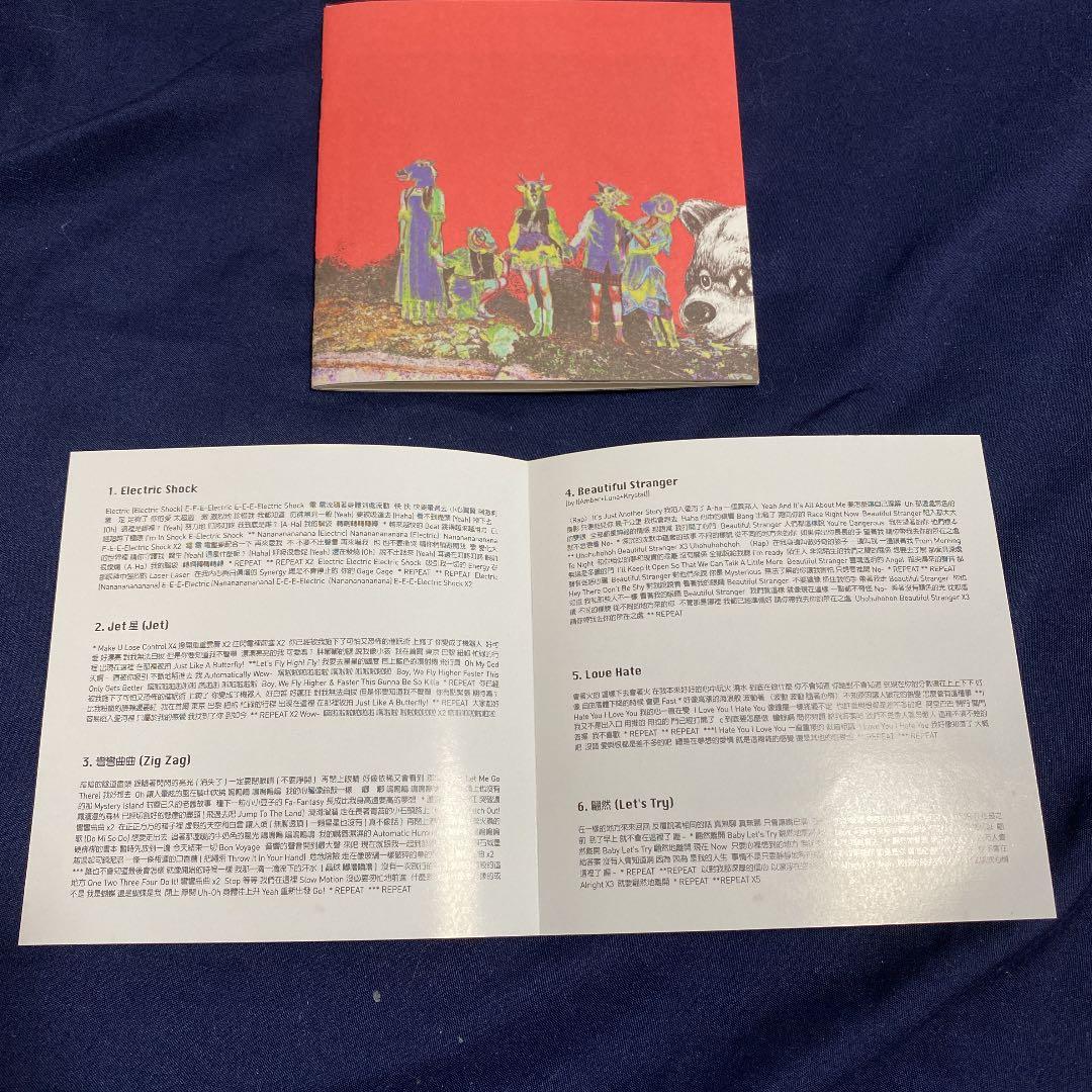 [超貴重!] f(x) Electric Shock 台湾特別盤 CD+DVD