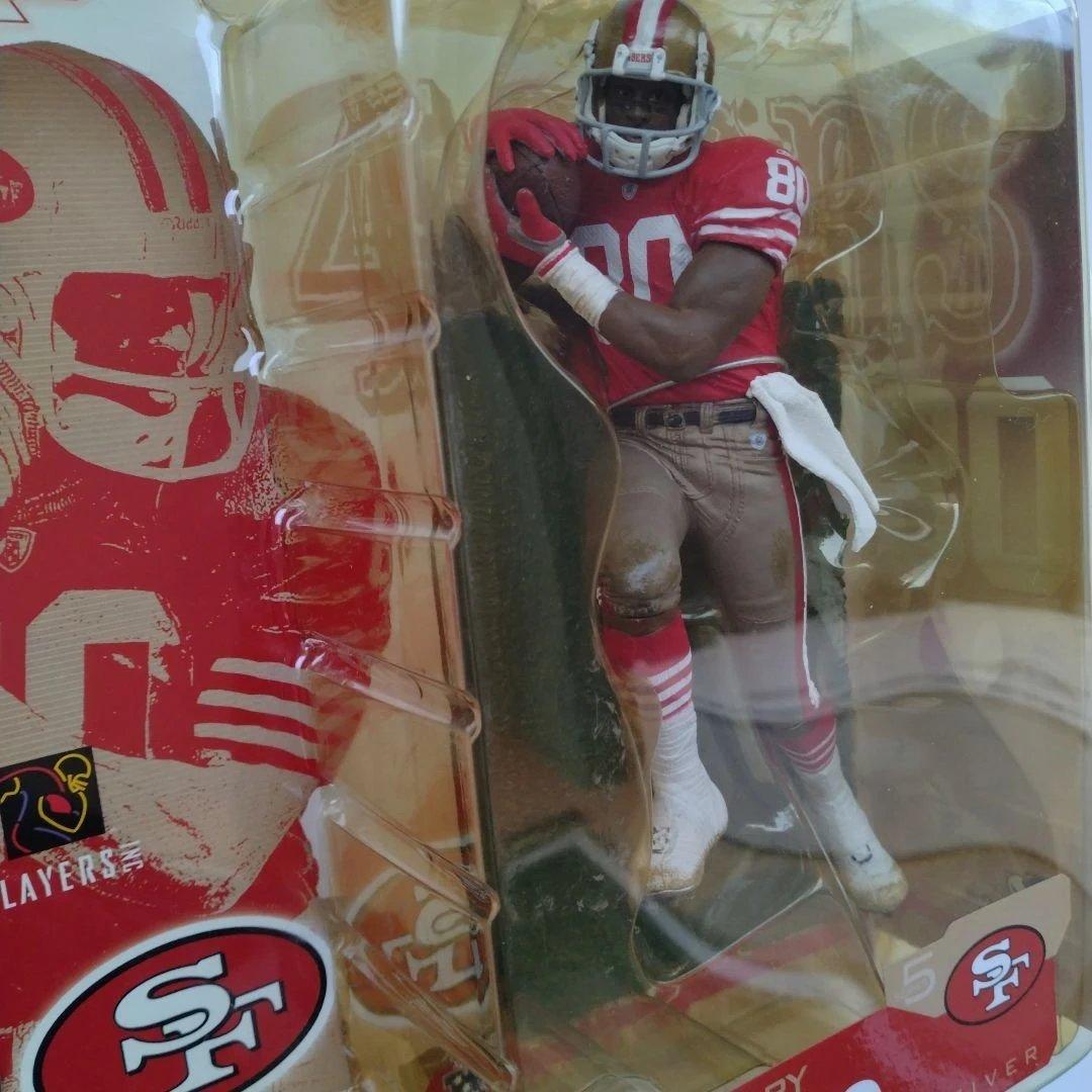ホ*ン様 (バリアント/未開封品)マクファーレンNFL ジェリー・ライス フィギ