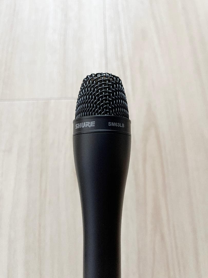 SHURE SM63 ダイナミックマイクロホン 黒