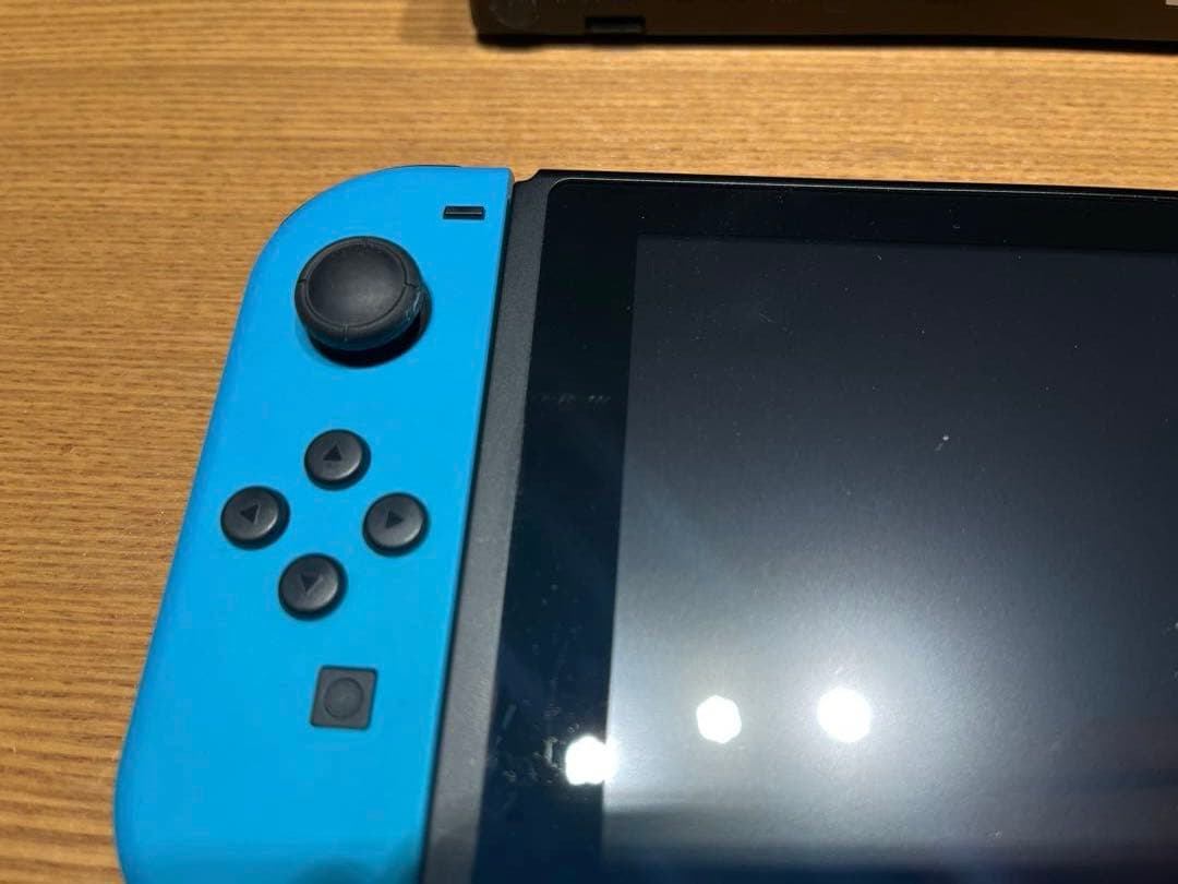 Nintendo Switch 本体 赤/青 付属品付き