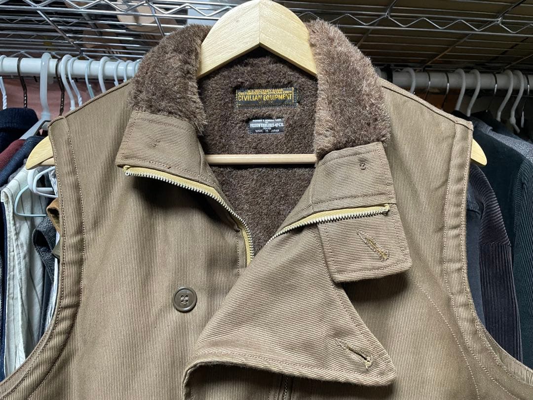 フリーホイーラーズ WINTER AVIATORS VEST 40