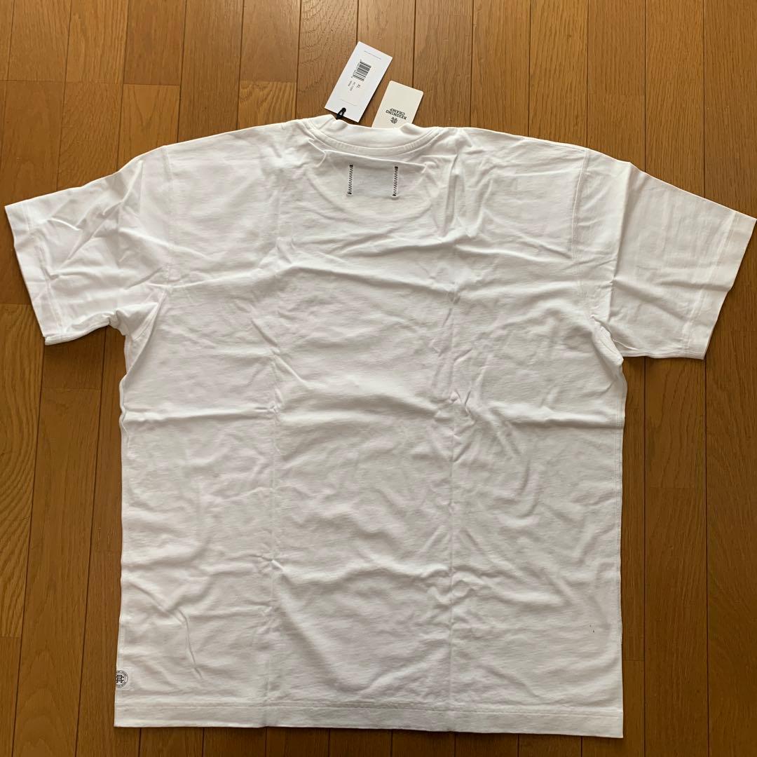 REIGNING CHAMP RC刺繍T XL 白 新品