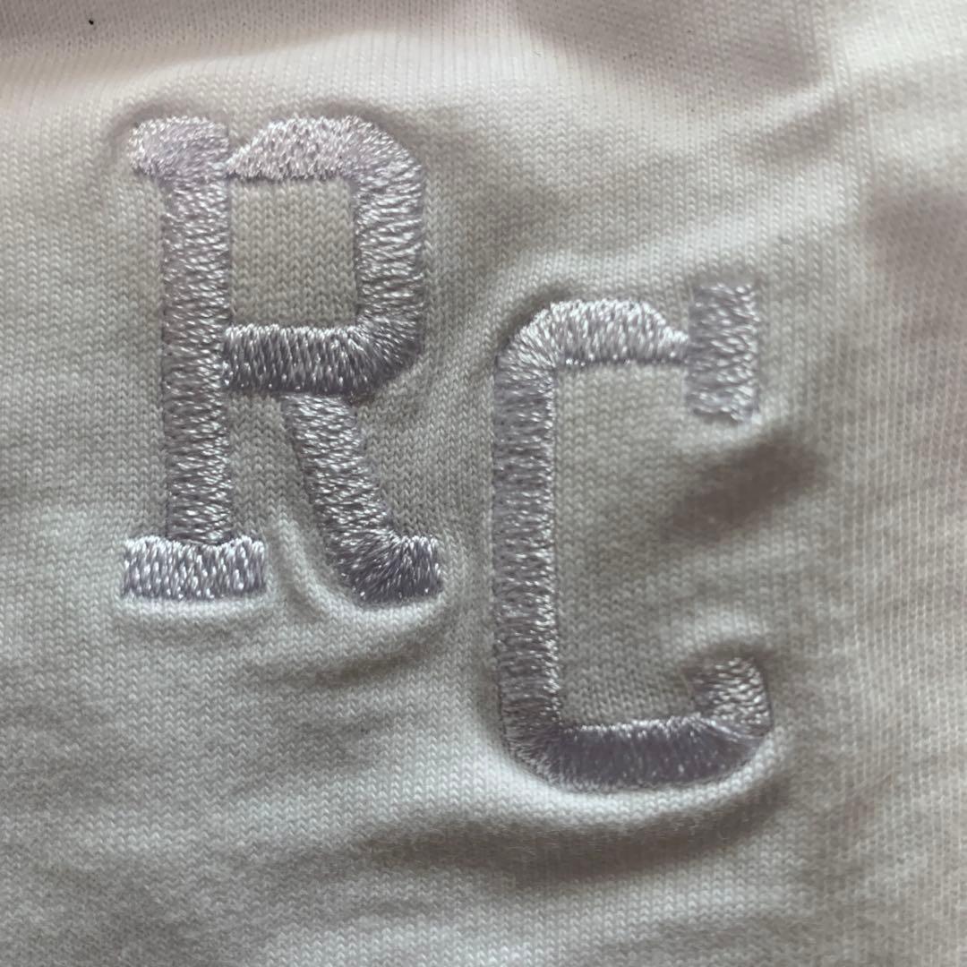 REIGNING CHAMP RC刺繍T XL 白 新品