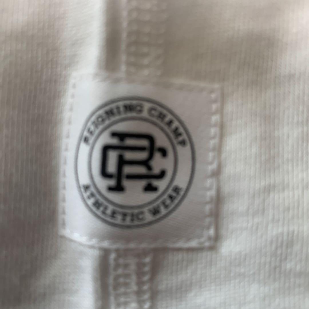 REIGNING CHAMP RC刺繍T XL 白 新品
