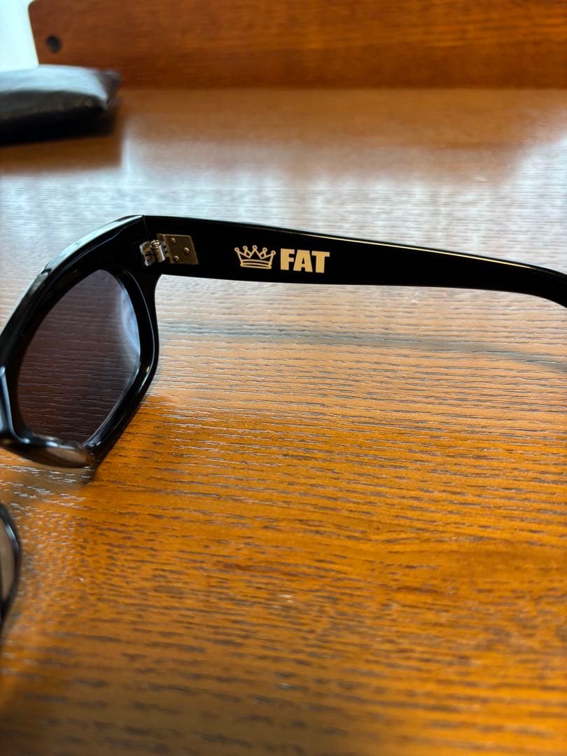 廃盤　レアFAT サングラス 9 to 5 ブラック　ケース付き　美品