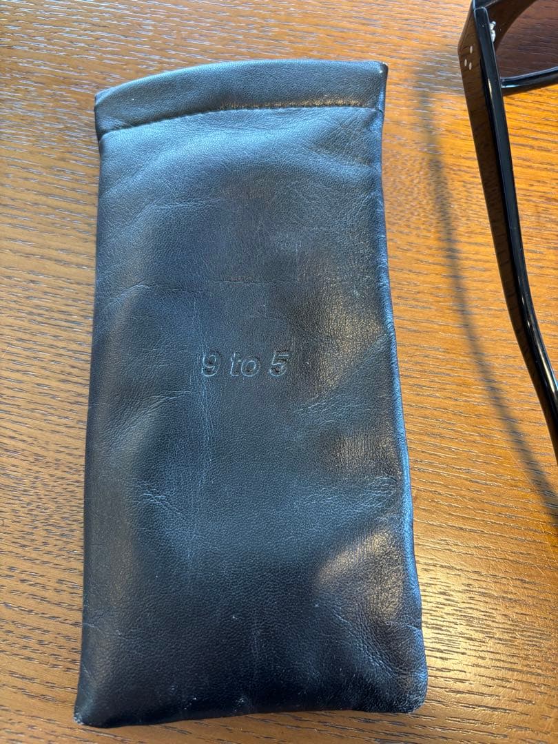 廃盤　レアFAT サングラス 9 to 5 ブラック　ケース付き　美品