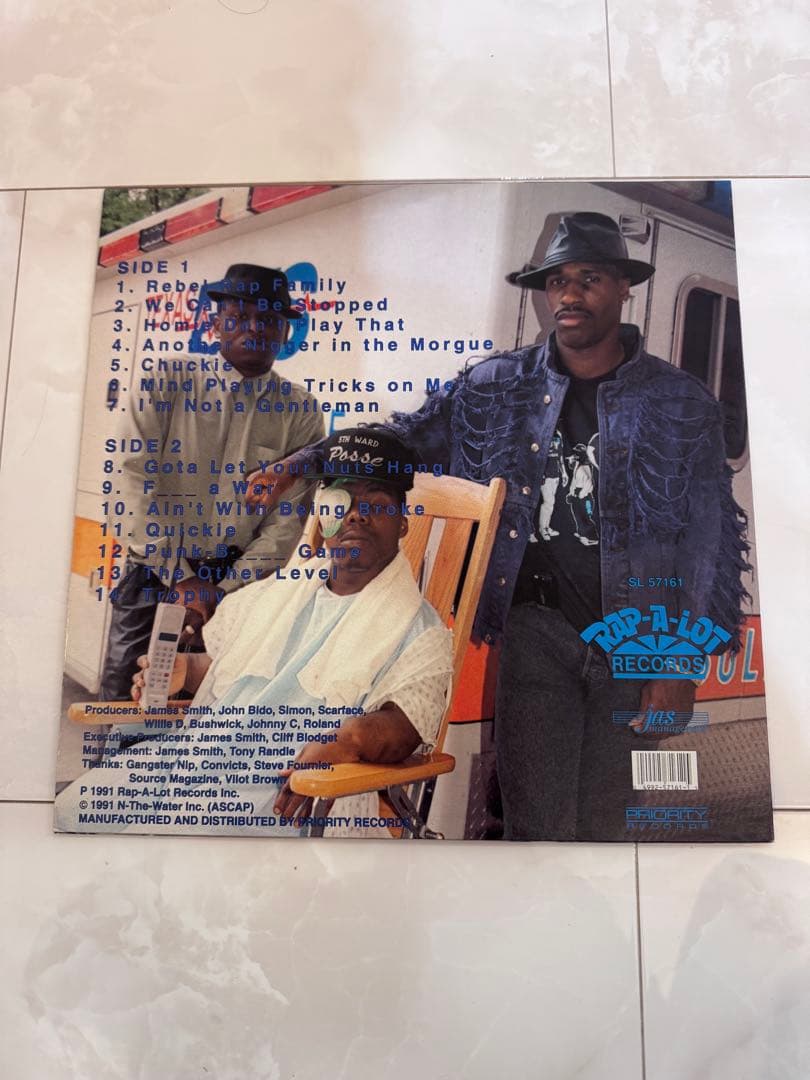 Geto Boys We Can’t Be Stopped LP USオリジナル