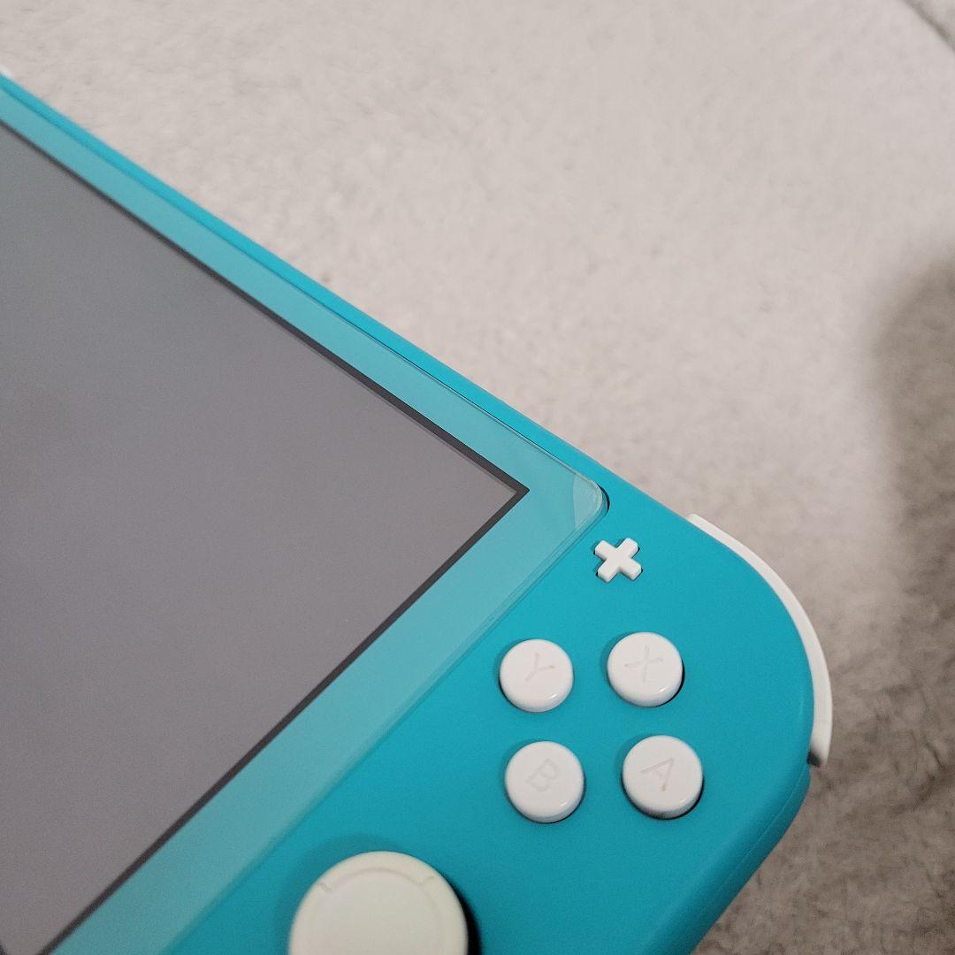 任天堂 スイッチライト ターコイズ 色 本体 ジャンク品