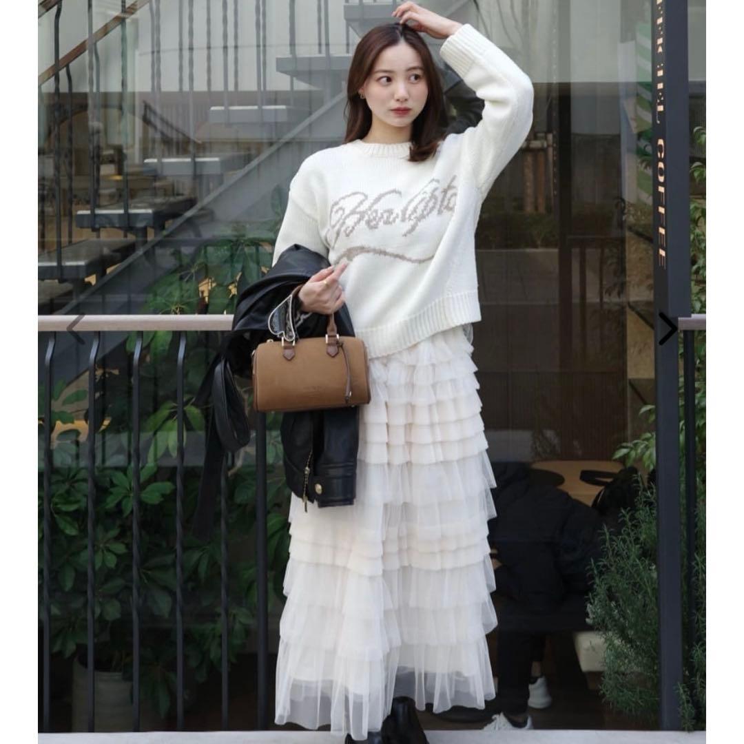 Her lip to Loved one Tulle Skirt スカート