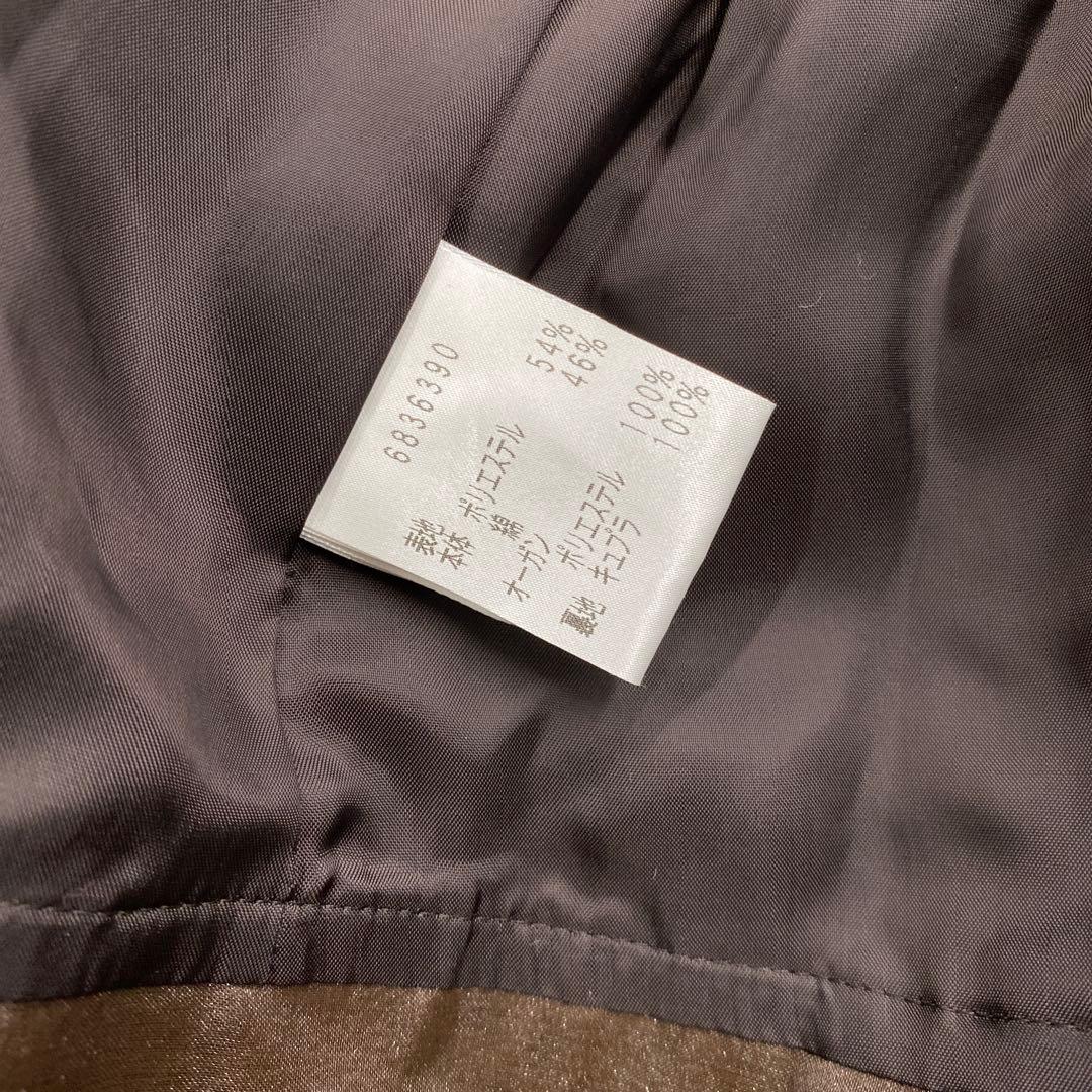 U970◯ Rene ルネ フレアワンピース ブラウン