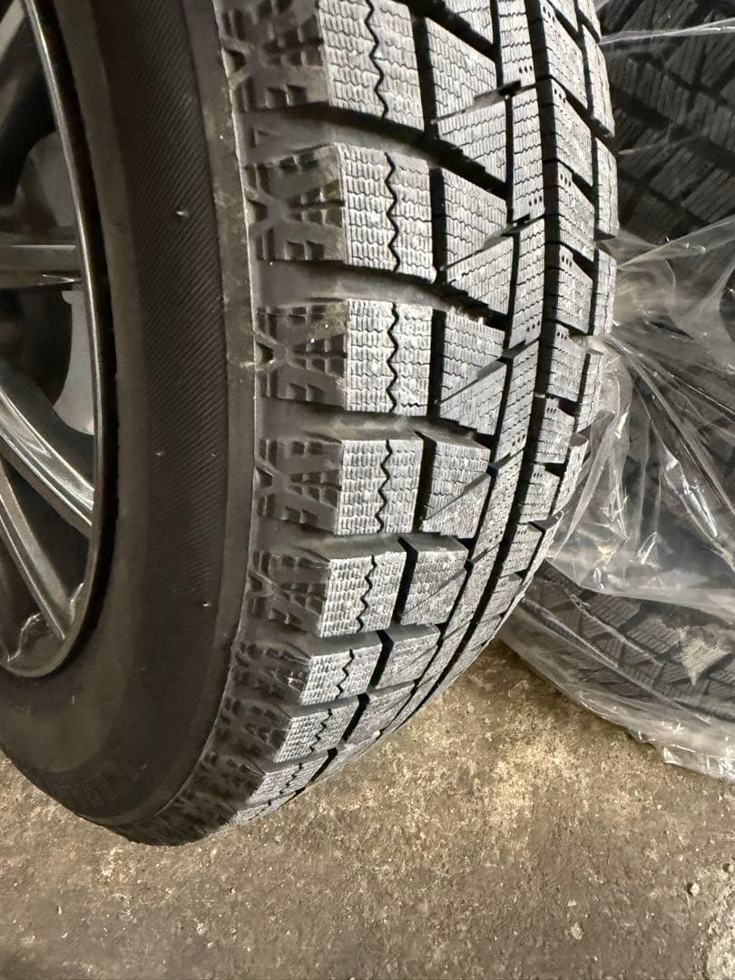 アルミホイール付スタッドレス　ブリヂストン　 165/65R14 4本