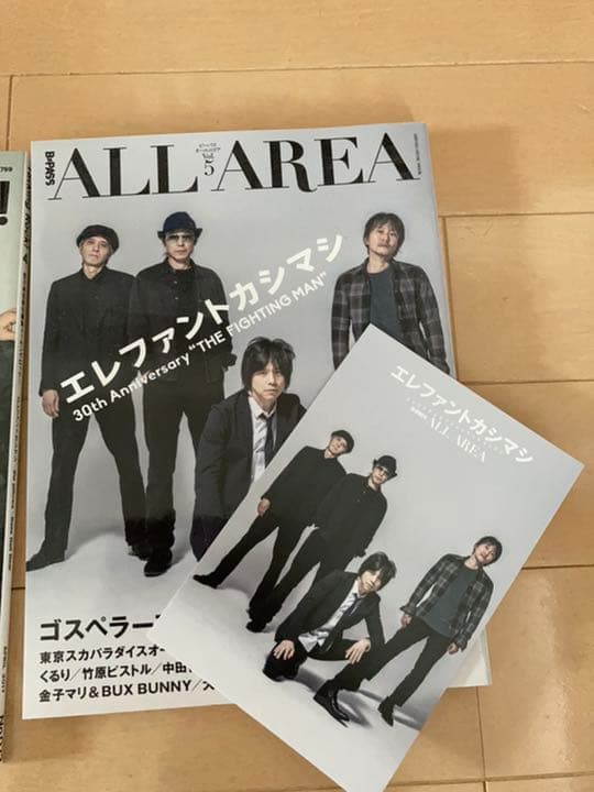 エレカシ 表紙 雑誌 複数