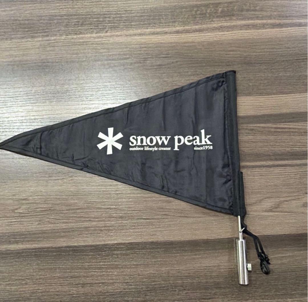 スノーピーク  peak 雪峰祭限定　タープフラッグ