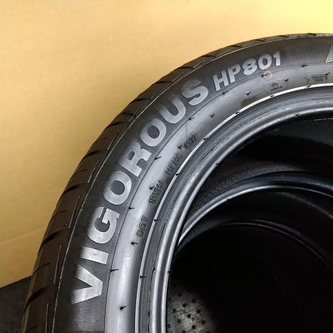 ★バリ山225/55R18 ハイフライVIGOROUS HP801 22年製4本