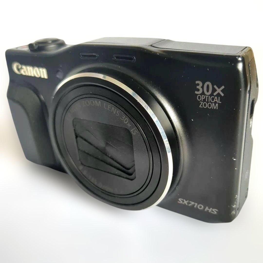 【良品】 Canon PowerShot SX710 HS ブラック