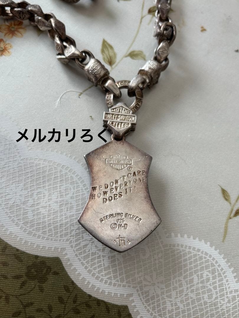 シルバー925 刻印 ネックレス ヴィンテージ