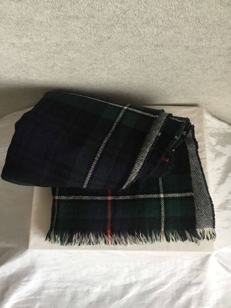 Johnstons リバーシブル　マフラーストール　美品