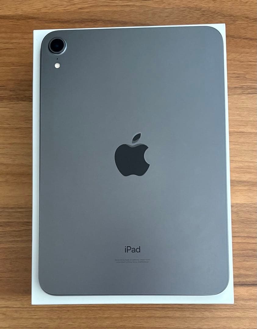 Apple iPad mini 第6世代64GB 純正カバー 最大容量100%