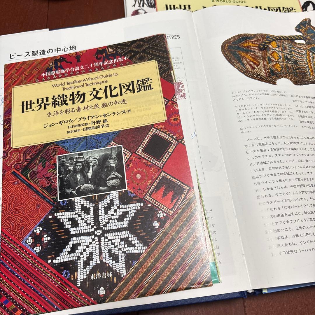 世界のビーズ文化図鑑 民族が織りなす模様と色の魔術