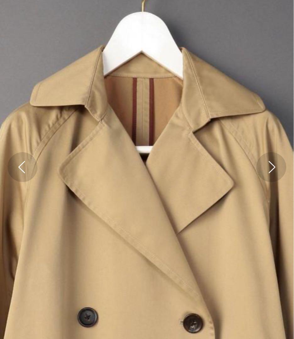 ＜6(ROKU)＞ロクTRENCH COAT トレンチコート　ベージュ