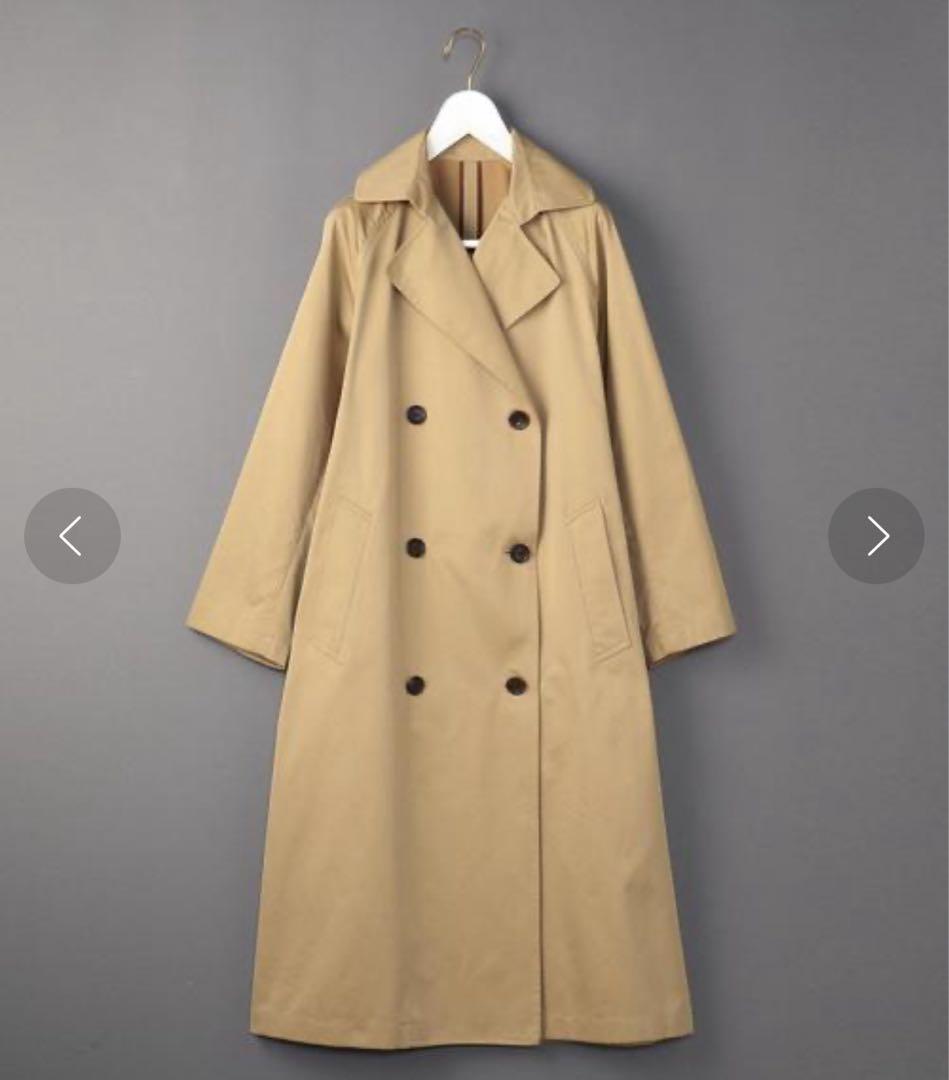 ＜6(ROKU)＞ロクTRENCH COAT トレンチコート　ベージュ