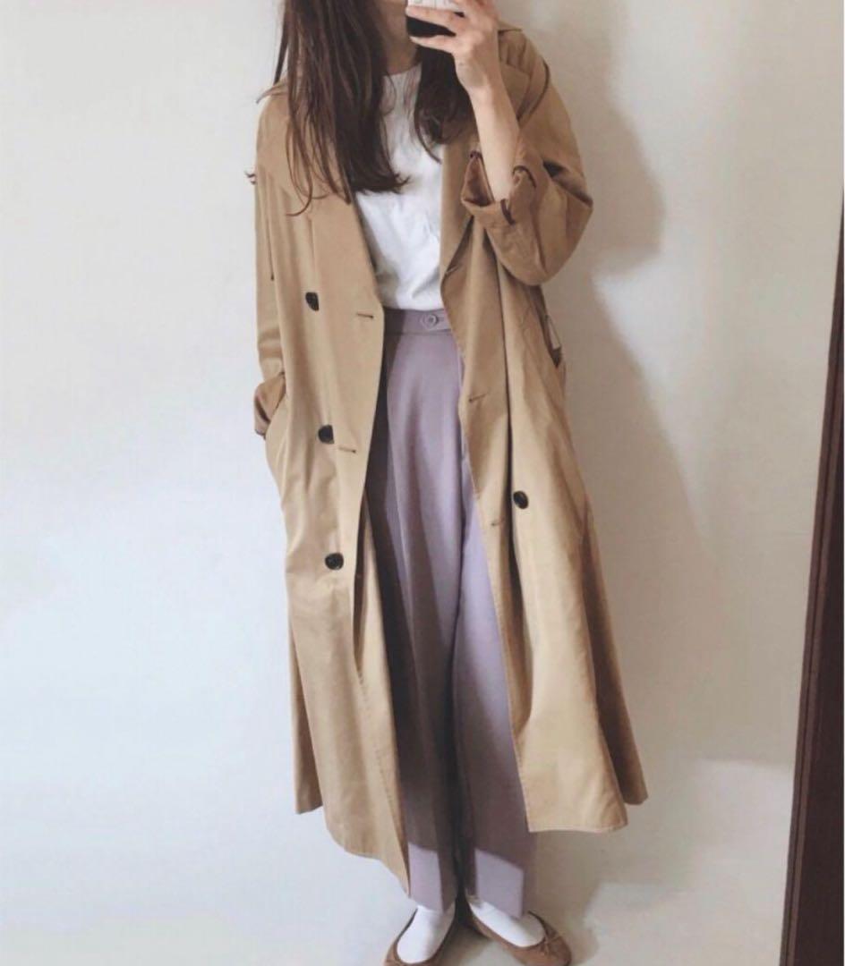 ＜6(ROKU)＞ロクTRENCH COAT トレンチコート　ベージュ