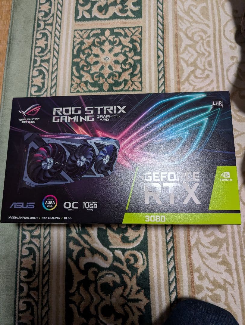 グラフィックボード・グラボ・ビデオカード ASUSTekROGStrixGeForceRTX3080-O10G-v2