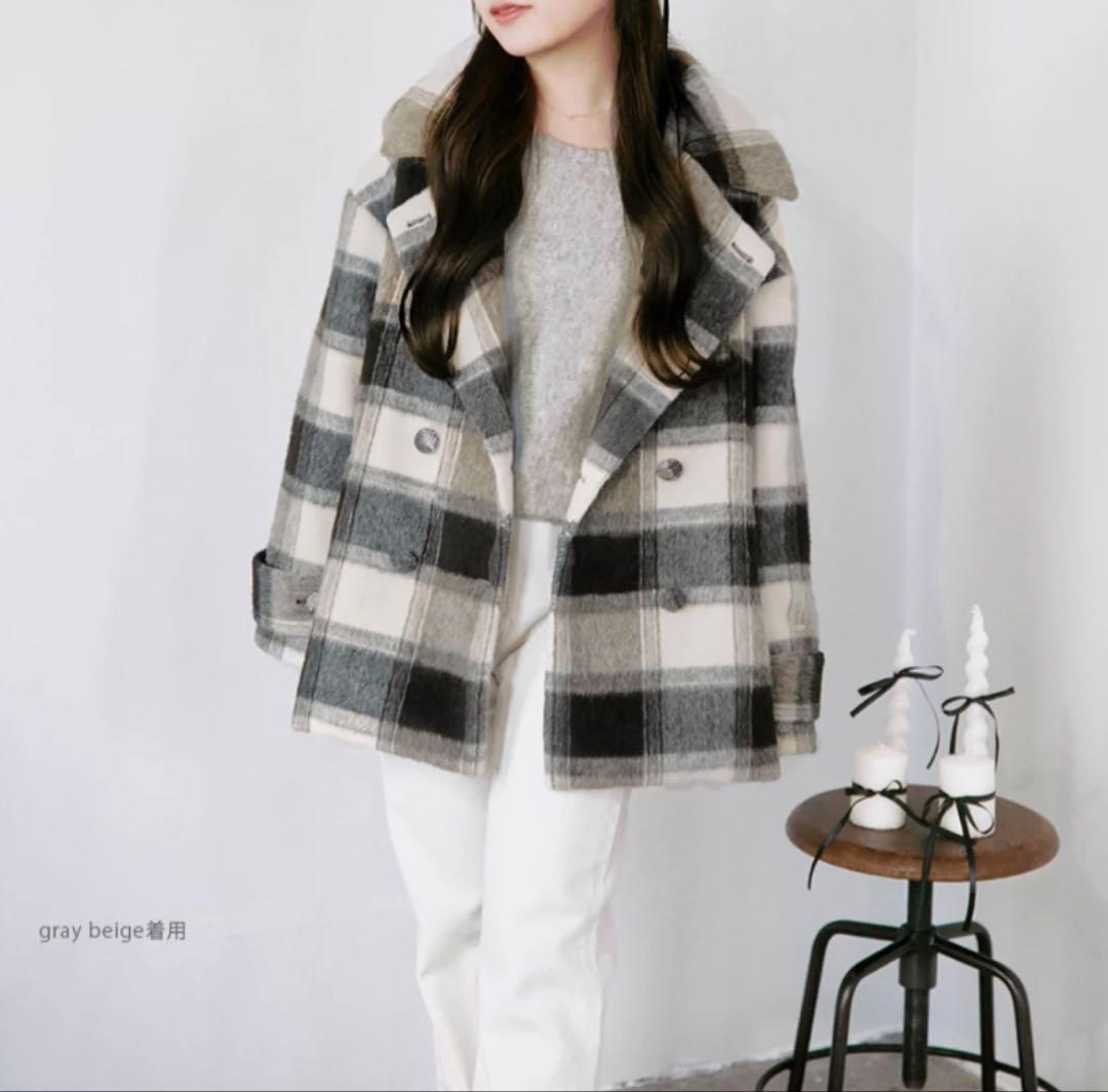 umm.claïr ウムクレール 2WAY Dobie shaggy coat