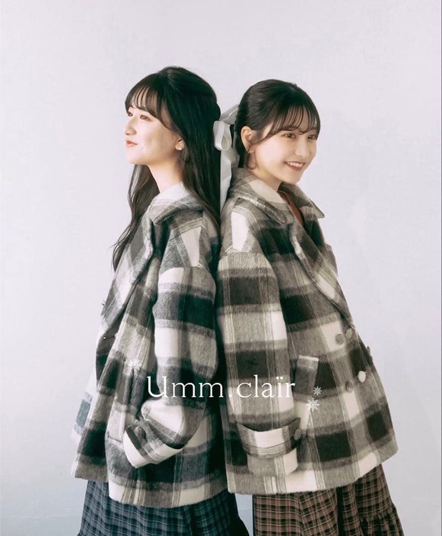 umm.claïr ウムクレール 2WAY Dobie shaggy coat