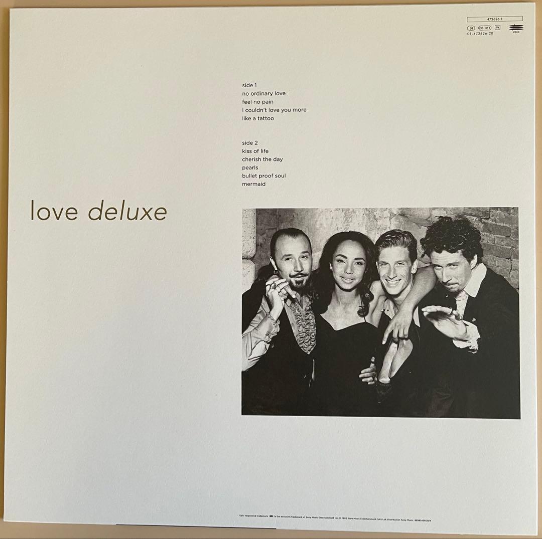 シャーデー　レコード　「Love Deluxe」