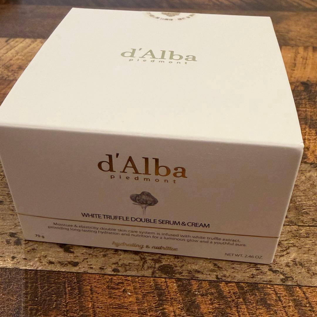 meri  3点 d'Alba ホワイトトリュフ ダブル セラム＆クリーム