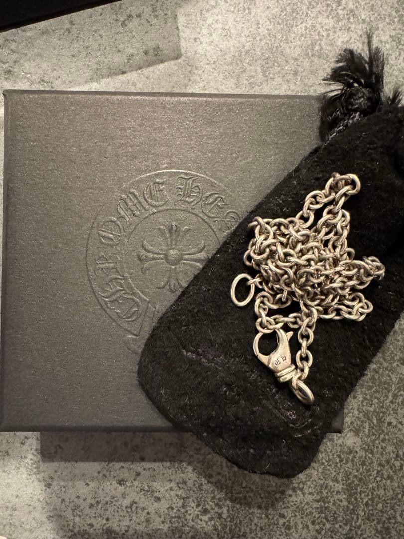 最終値下げ　Chrome Hearts NEチェーン　20インチ