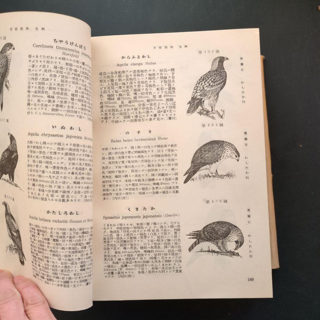 北隆館　日本動物図鑑　改訂増補