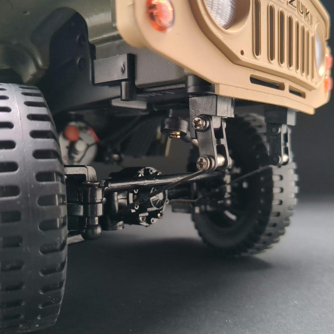 ジムニーSJ10 カスタムペイント 1/10ラジコン WPL C84　プロポ付き